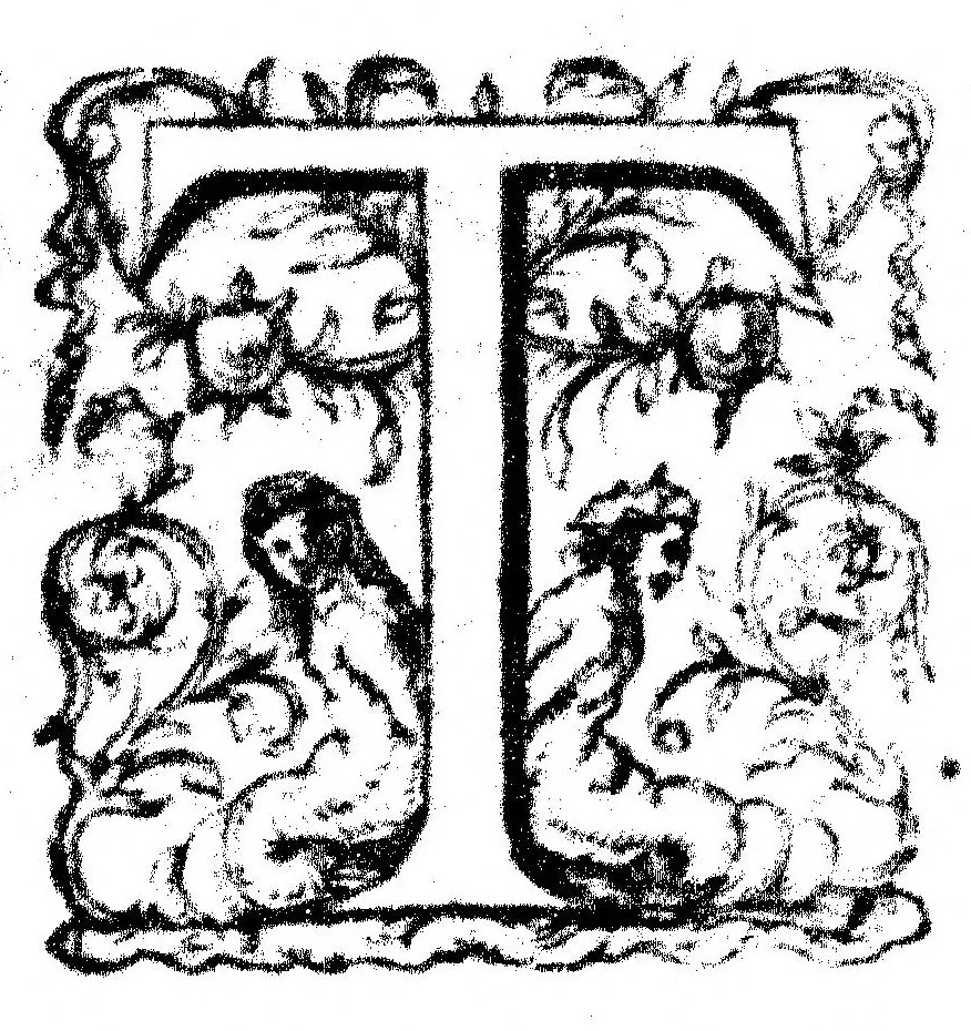 An illustration from Nemesiou Peri fuseos anthropou biblion hen = Nemesii episcopi et philosophi De natura hominis, lib. unus, Nunc primum et in lucem editus, et Latine conversus a Nicasio Eilebodio Casletano, 1565, leaf 9