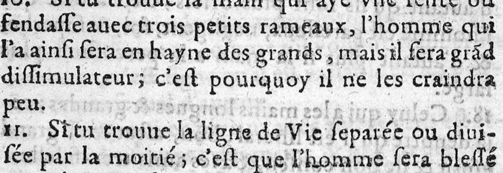 An illustration from Instruction familiere et tres facile pour apprendre les sciences de chiromancie & phisiognomie...plus un discours astrologique..., 1619, leaf 60