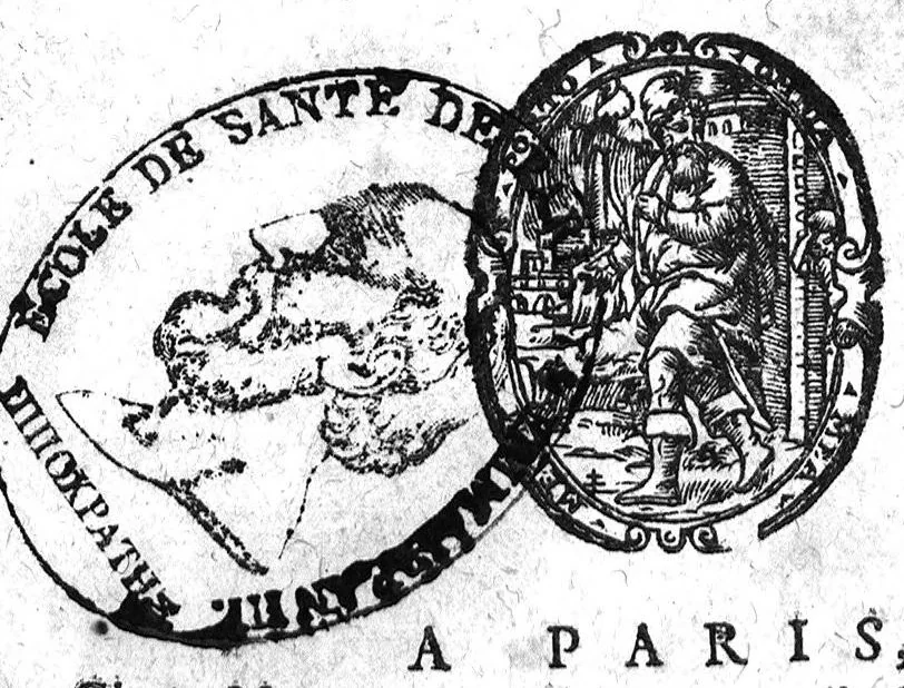 An illustration from Des satyres brutes, monstres et demons. De leur nature et adoration..., 1627, leaf 0