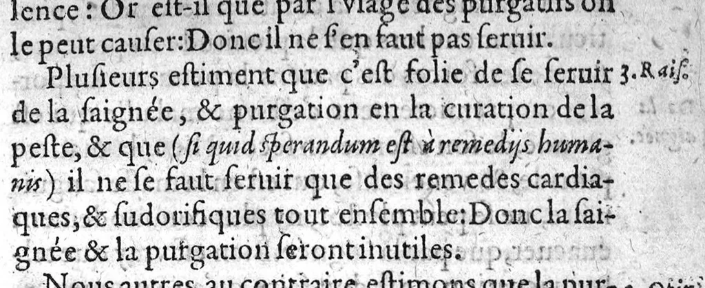 An illustration from Questions en chirurgie sur les œuvres de Maistre Guy de Chauliac, divisee en trois parties, 1604, leaf 626