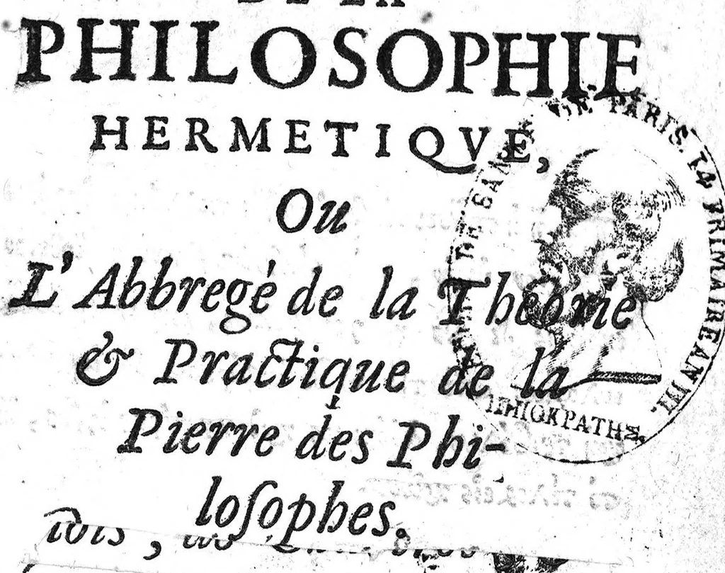 An illustration from L'Idée parfaicte de la philosophie hermétique, ou l'abrégé de la theorie et practique de la pierre des philosophes..., 1630, leaf 0