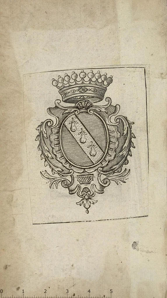 An illustration from Nouvelle histoire des os, selon les anciens et les modernes enrichie de vers. Divisée en deux parties, 1685, leaf 1