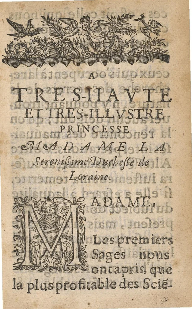 An illustration from Les veritez anatomiques et chirurgicales des organes de la respiration..., 1639, leaf 2