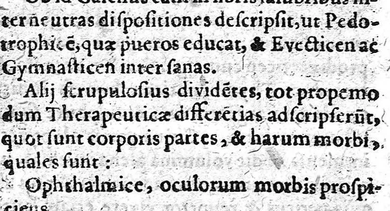 An illustration from De formandis medicinae studiis et schola medica constituenda, 1607, leaf 113