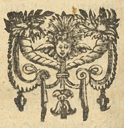 An illustration from Examen ou raisonnement sur l'usage de la saignée. avec un parfaite cognoissance des facultez & vertus du sang, et des autres humeurs, 1644, leaf 15
