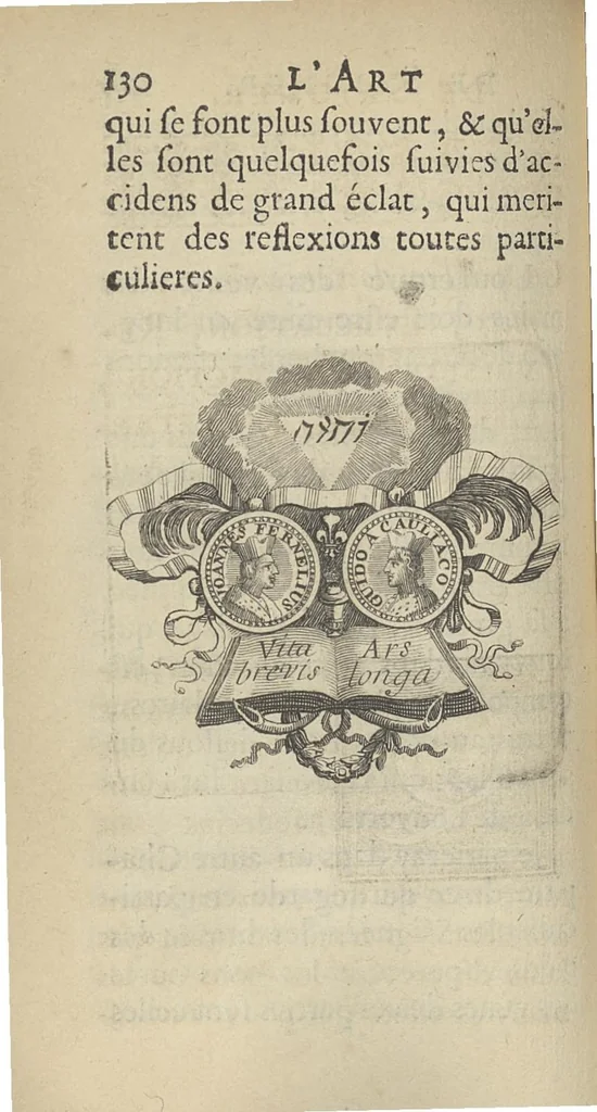 An illustration from L'art de saigner, accommodé aux principes de la circulation du sang..., 1686, leaf 159