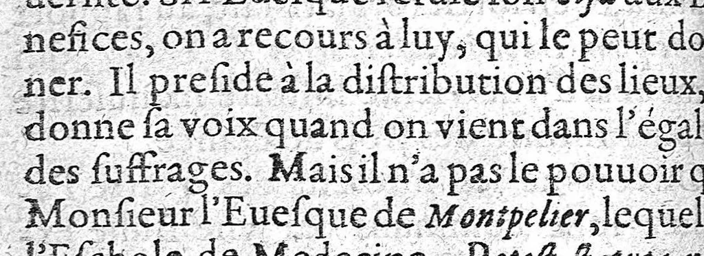 An illustration from Curieuses recherches sur les escholes en médecine de Paris et de Montpellier, nécessaires d'estres sceuës pour la consevation de la vie, par un ancien docteur en médecine de la faculté de Paris, 1651, leaf 123