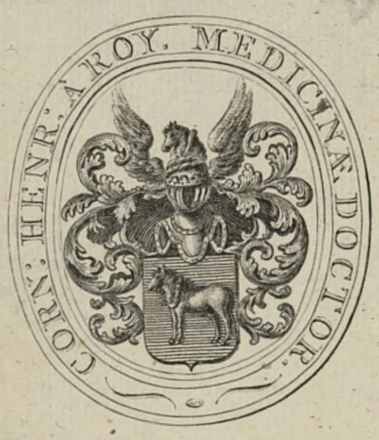 An illustration from Histoire de la médecine, 1696, leaf 1