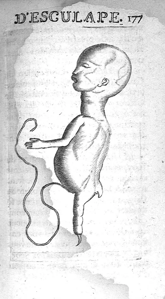 An illustration from Le Temple d'Esculape, ou le Dépositaire des nouvelles découvertes qui se font journellement dans toutes les parties de la médecine / ... recueillies... par Nicolas de Blégny,..., 1680, leaf 193