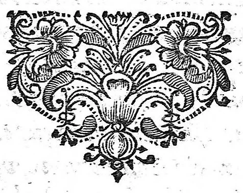 An illustration from Statuta Facultatis medicinae Parisiensis, 1660, leaf 7