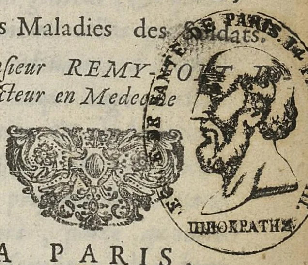 An illustration from Le médecin d'armée, 1681, leaf 4