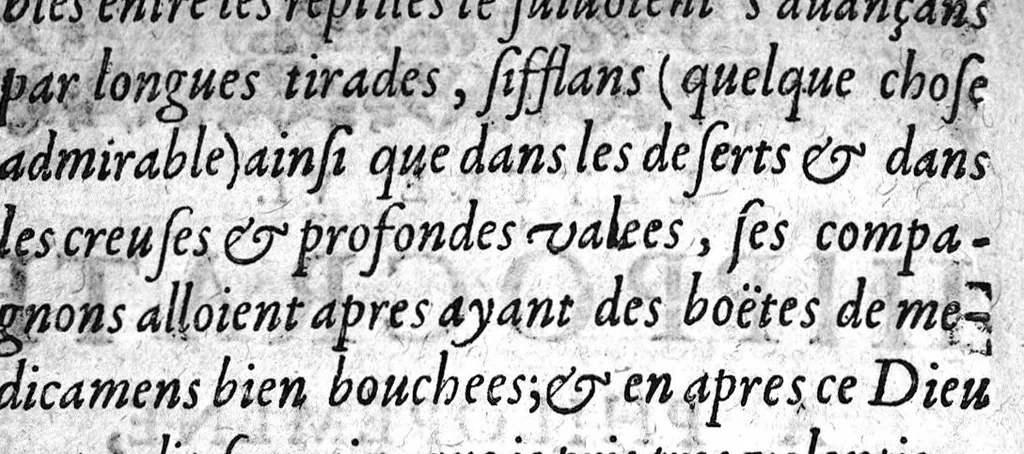 An illustration from La conference et entrevue d'Hippocrate et de Democrite. Tirée du grec et commentee par Marcellin Bompart, 1632, leaf 95