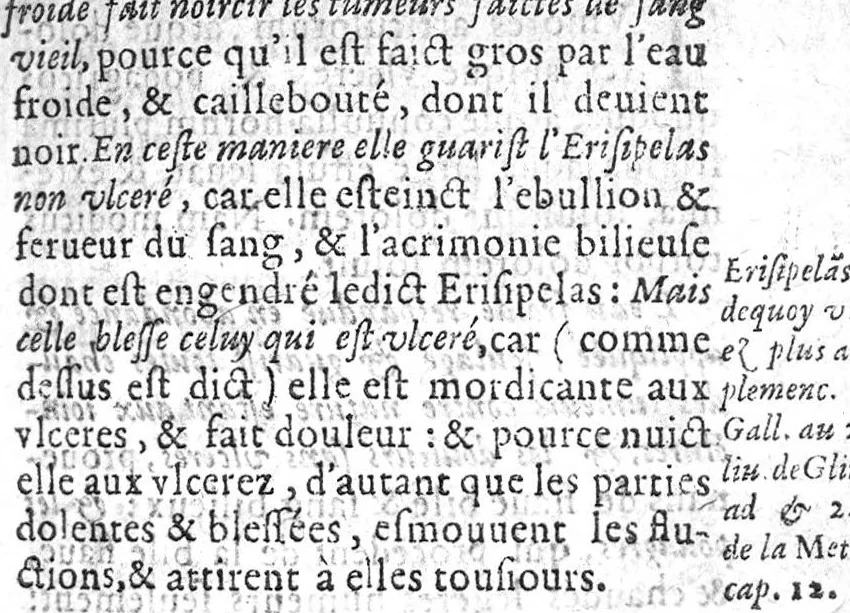 An illustration from Les aphorismes d’Hippocrate avec le commentaire de Galien sur le premier livre, ...derniere edition..., 1615, leaf 342