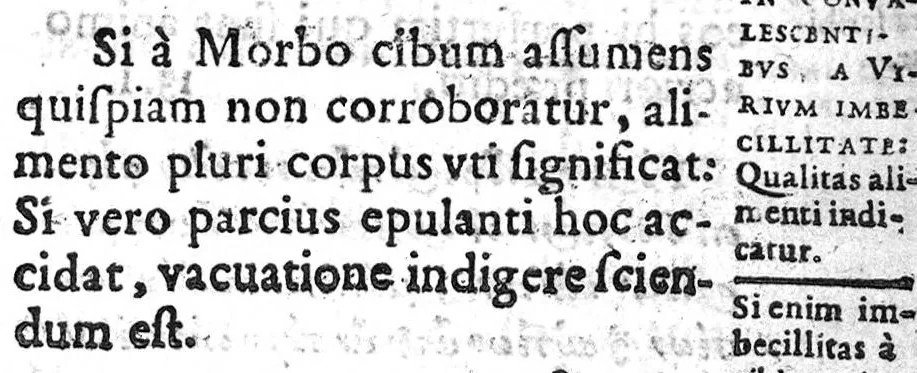 An illustration from Aphorismorum Hippocratis,coi dispositiva methodus exquisito doctrinae ordine institutor segmentis quatuor comprehensa... opera et studio I. Ae. Marin, 1639, leaf 186