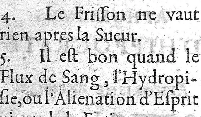 An illustration from Les aphorismes d'Hippocrate avec son serment, mis en françois par le Sr. de Mirabeau..., 1643, leaf 151