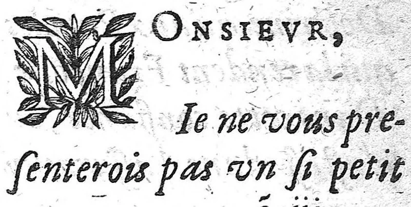 An illustration from Les aphorismes d'Hippocrate avec son serment, mis en françois par le Sr. de Mirabeau..., 1643, leaf 8