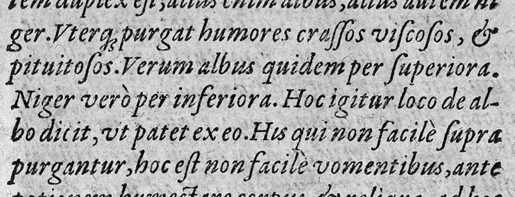 An illustration from Philothei medici praestantissimi commentaria in aphorismos Hippocratis nunc primum e graeco in latinum sermonem conversa, Ludovico Corado Mantuano interprete, 1581, leaf 132