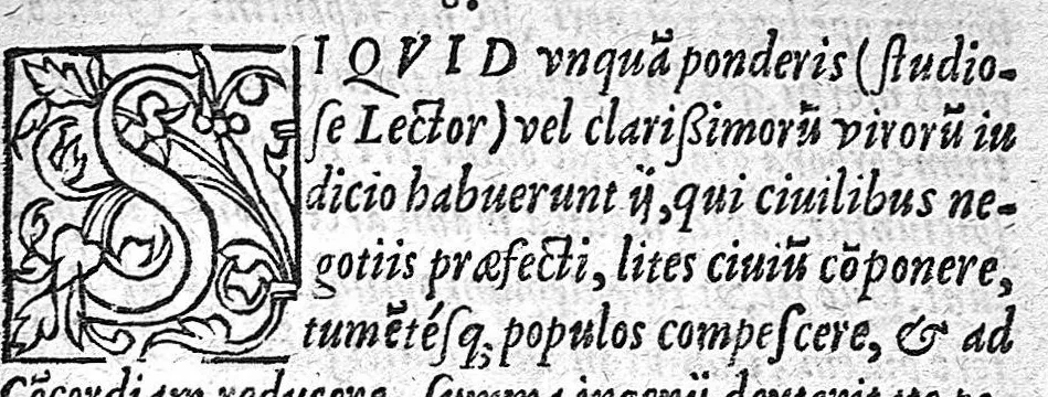 An illustration from De methodo medendi lectiones quatuor, 1565, leaf 2