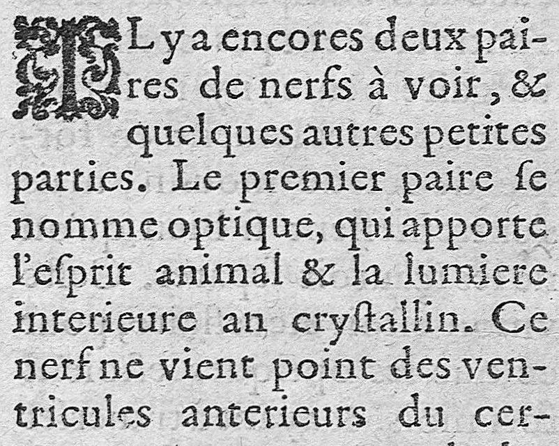 An illustration from Discours de la conservation de la veue , des maladies melancholiques, des catarrhes, et de la vieillesse. Composez par M. André du Laurens, Medecin ordinaire du Roy, et Professeur de sa Majesté en l’Université de Medecine à Montpellier. reveuz de nouveau et augmentez de plusieurs chapitres,, 1597, leaf 112