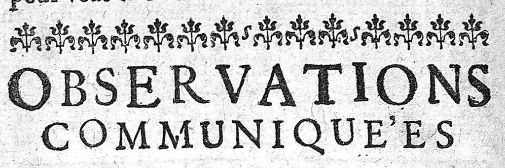 An illustration from Les observations de médecine, 1688, leaf 634