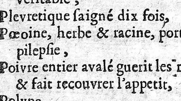 An illustration from Les observations de médecine, 1688, leaf 814
