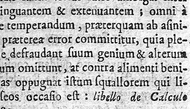 An illustration from Pharos medicorum. Hoc est cautiones, animadversiones et observationes practicae. Ex operibus Guilielmi Ballonii, 1673, leaf 495