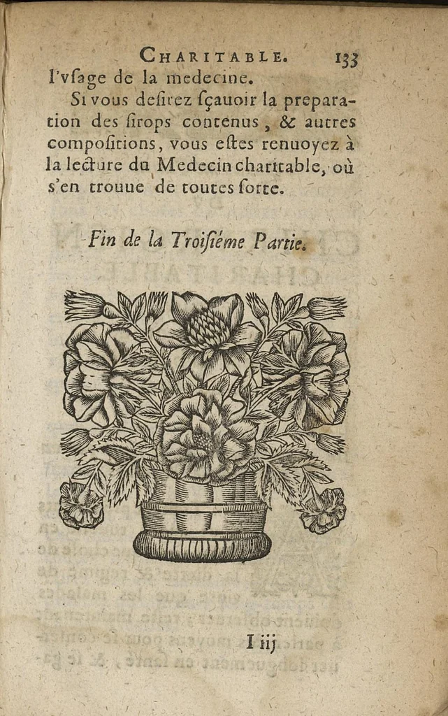 An illustration from Le chirurgien charitable, tres utile et necessaire à tous chirurgiens & barbiers, & principalement pour ceux qui sont éloignez des villes..., 1656, leaf 140