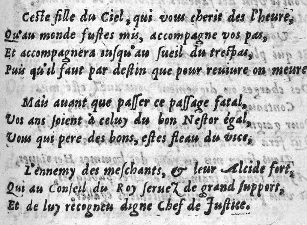 An illustration from Discours des maladies epidemiques ou contagieuses advenues en ceste ville de Paris, és années 1596 & 97 & ésannées 1608 & 1607..., 1623, leaf 10