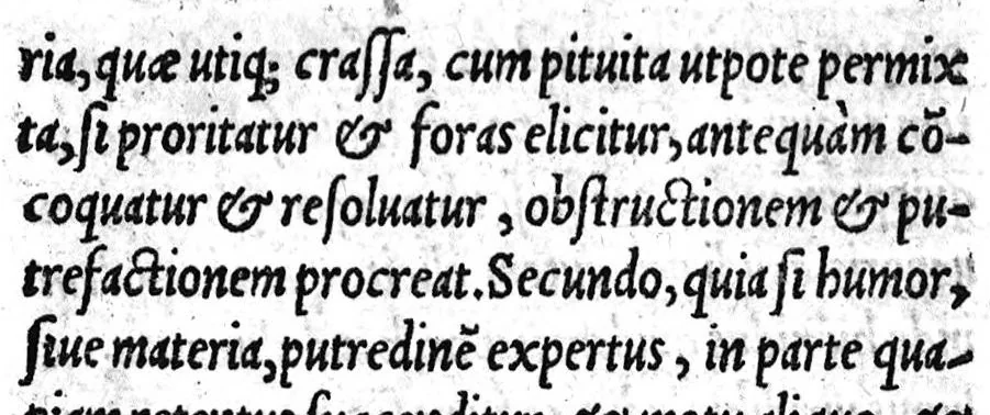 An illustration from Alexandri Aphrodisei medici et philosophi praecellentis, de febrium causis et differentiis opusculum a Georgio Valla Placentino latinitate donatum. In librum Ioannis Damasceni principis Arabum medici, de exquisita febrium curatione compendiosum diegema Albano Torino authore. Eiusdem aphorismorum libellus eodem Torino paraphraste. Ad haec Simonis Grynaei ... medicinae commentatio [i.e. commendatio] sive encomium. Praesagium experientia confirmatum Galeni Georgio Valla ... interprete, 1542, leaf 160