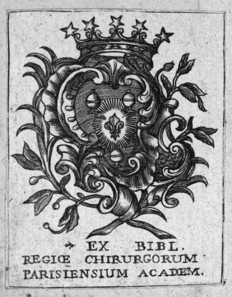 An illustration from Les maladies des femmes & remedes d'ycelles, en trois livres, 1609, leaf 0