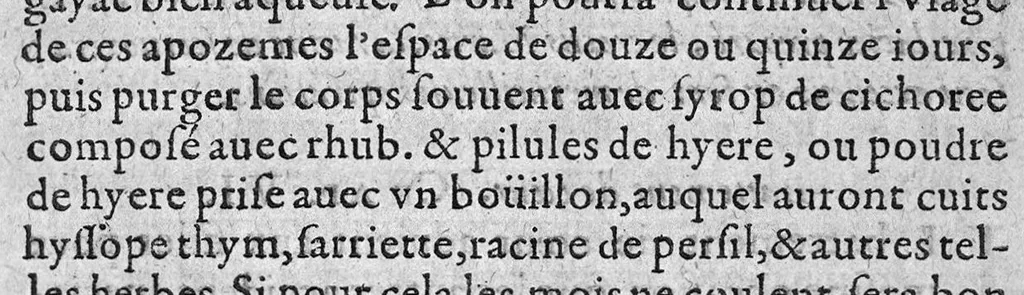 An illustration from Les maladies des femmes & remedes d'ycelles, en trois livres, 1609, leaf 33