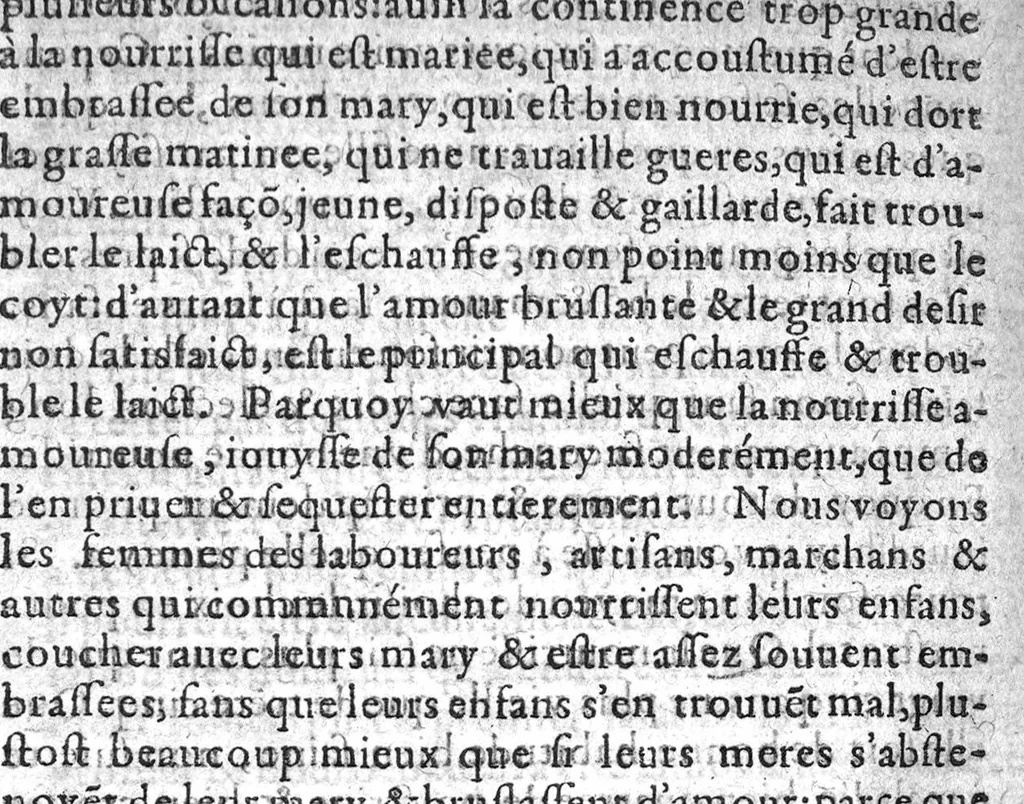 An illustration from Les maladies des femmes & remedes d'ycelles, en trois livres, 1609, leaf 876