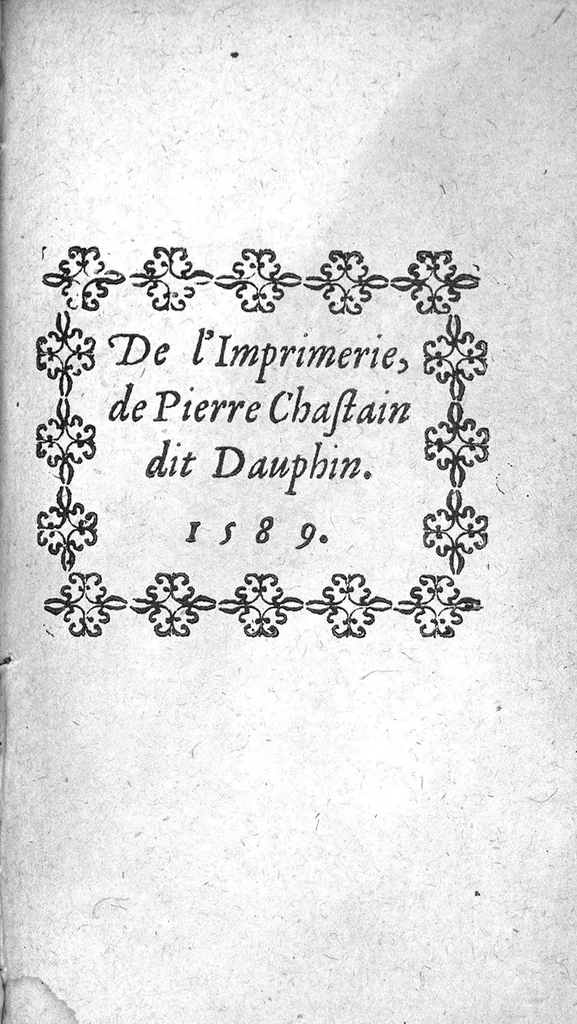 An illustration from Opuscule tres necessaire a ceux qui veulent parvenir a la cognoissance des principes de la science, ou art de chirurgie. Extraict des Institutes de M. Jean Tagaut. Et mis en Dialogue par Tannequin Guillaumet, Chirurgien du Roy de Navarre, et Maistre juré en ladicte faculté, en la cité de Nymes. Introduisant ces deux fils parlans, à sçavoir Jaques, et Laurens Guillaumets, Freres,, 1590, leaf 60
