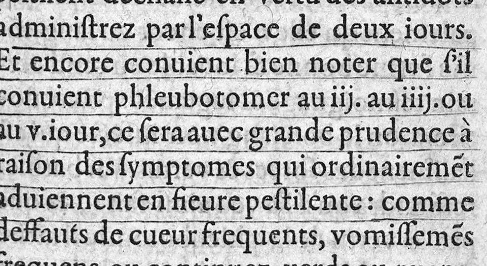 An illustration from Paradoxes de la cure de peste, par une methode succincte, contre l’opinion de ceux qui en ont escrit et pratiqué au passé, par Claude Fabri, Medecin et Astrophile, natif de Prelz en Argonne, demeurant à Dijon,, 1568, leaf 78