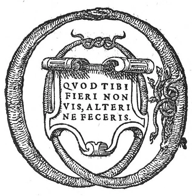 An illustration from De la nature et cure de chancre, selon les meilleurs auteurs tant Grecs que Latins, 1550, leaf 0
