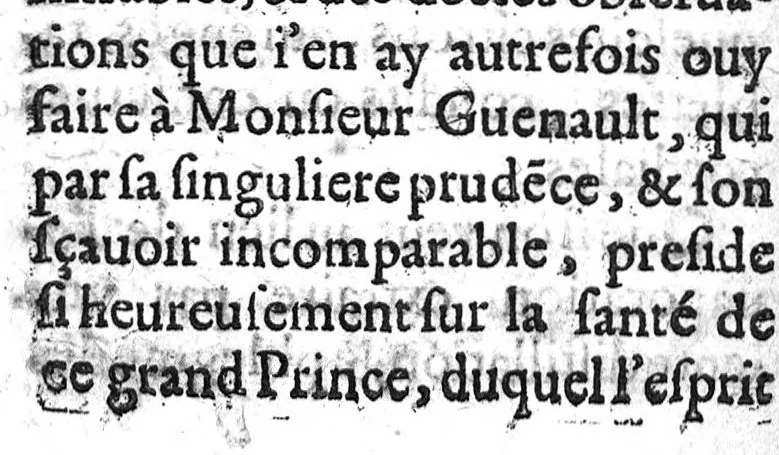 An illustration from Advis sur ce temps contagieux, 1628, leaf 61