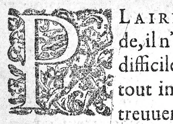An illustration from Traicté de la peste selon la doctrine des médecins spagyriques, 1629, leaf 5