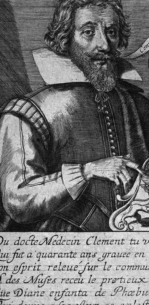 An illustration from Le trespas de la Peste par Gabriel Clement natif de Nantes..., 1626, leaf 15