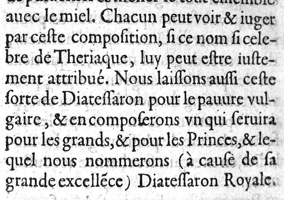 An illustration from La reformation des thériaques et antidotes opiatiques,..., 1608, leaf 159
