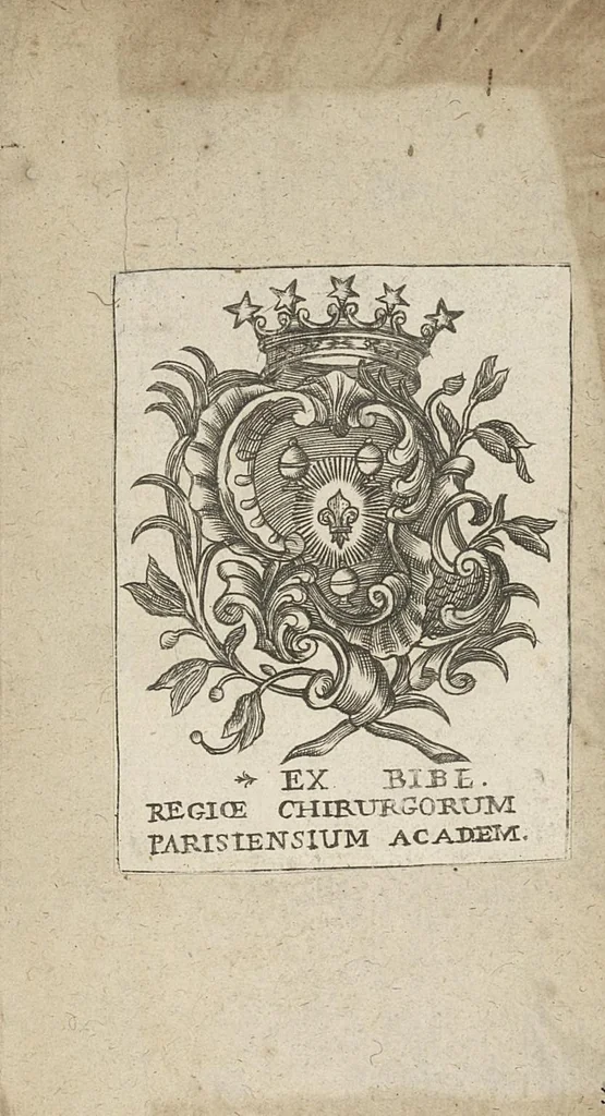An illustration from Nouveau traitte du pourpre, de la rougeole et petite verole, de leur nature et de leurs remedes avec un Traité de la douleur nephretique..., 1688, leaf 306