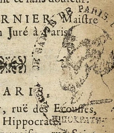 An illustration from L'accoucheur methodique, qui enseigne la maniere d'operer dans tous les accouchements naturels et artificiels..., 1676, leaf 4
