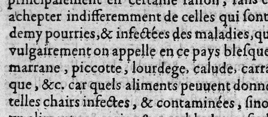 An illustration from Traicté de l’epilepsie, maladie vulgairement appellée au pays de Provence la gouttète aux petits enfans. Avec plusieurs belles & curieuses questions, touchant les causes prgnostiques, & cure d'icelles, composé par M. Jean Taxil, Docteur en Medecine, natif de Sainctes Maries, Medecin d'Arles, 1602, leaf 139