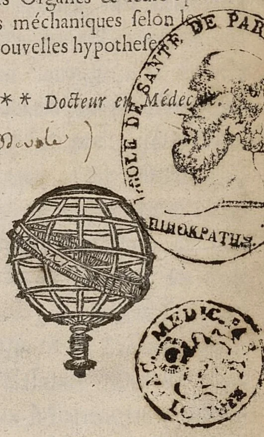 An illustration from Essais d'anatomie, où l'on explique cliarement la construction des organes & leurs opérations méchaniques..., 1686, leaf 6