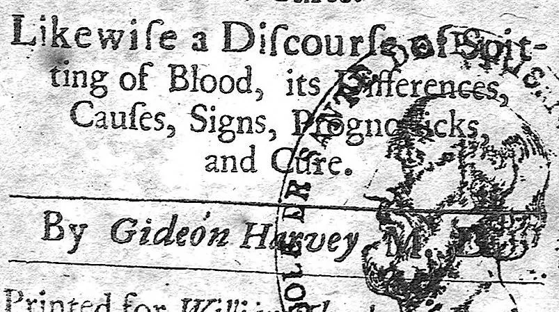 An illustration from Morbus anglicus or a theoretick and practical discourse of consumptions and hipochondriack melancholy, 1674, leaf 0