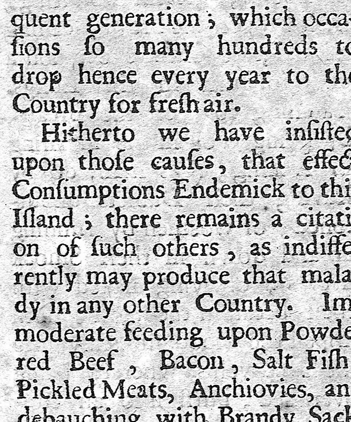 An illustration from Morbus anglicus or a theoretick and practical discourse of consumptions and hipochondriack melancholy, 1674, leaf 156