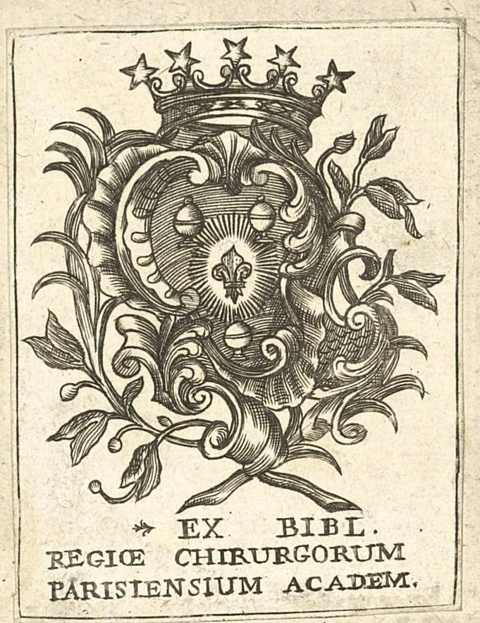 An illustration from Cours de chymie de P. Thibaut dit le lorrain, 1667, leaf 1