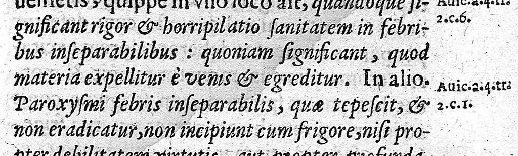 An illustration from Variae Exercitationes medicae... paucae sed valde doctae privatae lectiones Stephani Roderici Castrensis,... His accesserunt in hac secunda editione Expositiones in aliquos Hippocratis aegrotos admodum practicabiles..., 1656, leaf 84