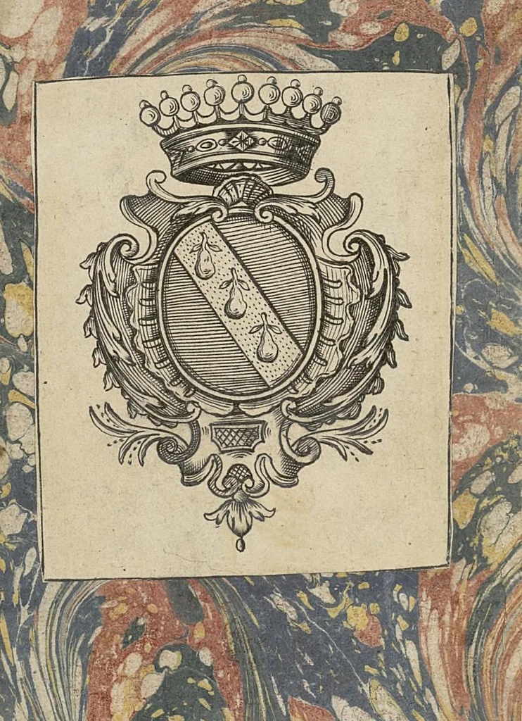 An illustration from Instructions de medecine ou l'on voit tout ce qu'il faut suivre & éviter dans l'usage des alimens, & des remedes, pour se conserver en santé, & pour se guerir lorsqu'on est malade. tome second, 1697, leaf 1