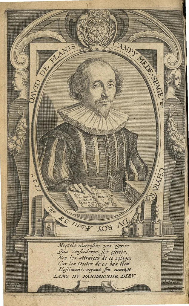 An illustration from Generale instruction et tres asseuree methode qu'il faut tenir en la consulte des maladies divisée en trois parties, 1644, leaf 23