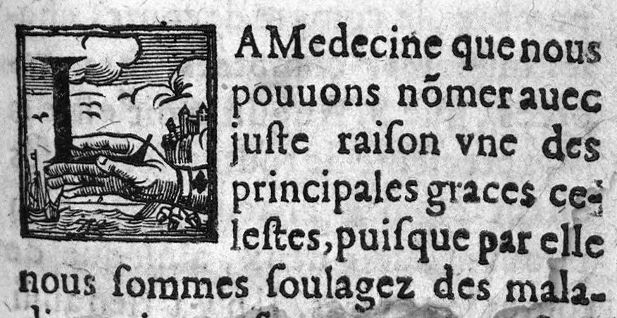 An illustration from Le pronosticateur charitable, 1666, leaf 13